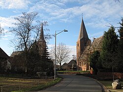 Horssen, die beiden Kirchen