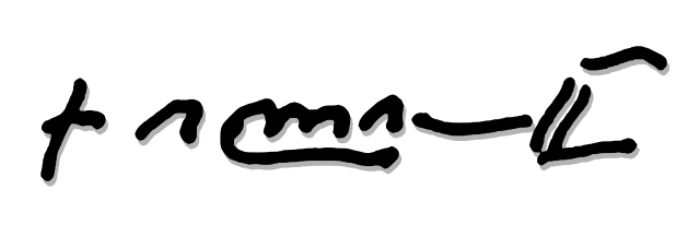 signature d'Élie II de Géorgie