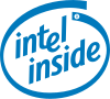 Modified Intel Inside logo with included product name