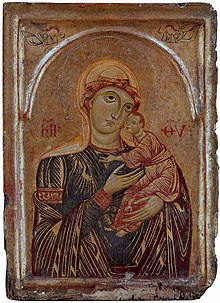 1260s, from Pisa, stolen from the National Gallery Italian (Tuscan) School - The Virgin and Child with Two Angels - NG4741 - National Gallery.jpg