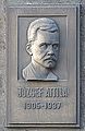 József Attila József Attila utca 2. Csillag István alkotása