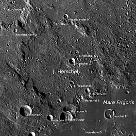 Снимок зонда Lunar Reconnaissance Orbiter.