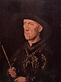 Jan van Eyck (v. 1390- 1441), Retrat de Baudouin de Lannoy