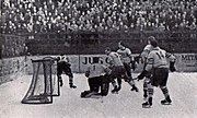 Jeseničtí hokejisté v roce 1957