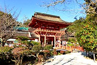 Kamigamo Shrine, Romon (Gate) -1 (December 2013) - panoramio.jpg