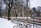 Falkenplatz ab Ecke Falkenhorststraße nordwärts