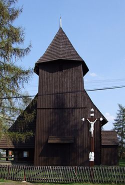 Wooden church in Chocianowice