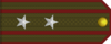 Lieutenant Colonel rank insignia (North Korean secret police).png