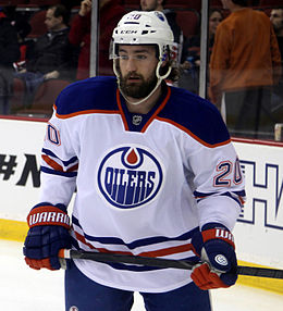 Description de l'image Luke Gazdic - Edmonton Oilers.jpg.