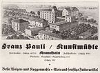 Inserat der Mühle Knauthain 1910