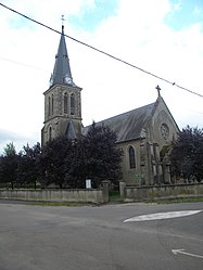 The church in Magny-la-Ville