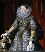 Портрет королевы Испании Маргариты Австрийской (1584—1611). Музей Прадо.