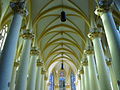 Église Saint-Clément de Metz, voûtes de la nef.