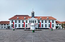 Jakarta History Museum, formerly Batavia City Hall (Stadhuis van Batavia) Museum Fatahillah Jakarta 2018 pas.jpg