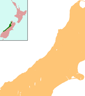 List of schools in the West Coast, New Zealand is located in West Coast