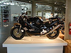 Une Norton F1, modèle le plus sportif du constructeur britannique.