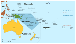 Melanesia - Localizzazione