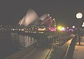 Sydney Opera House on Bennelong Point at the same time as the Aussie Idol finals