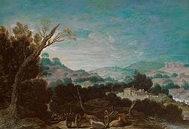 Paysage avec des bergers Musée du Prado