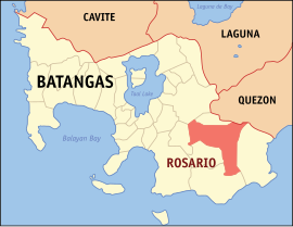 Rosario na Batangas Coordenadas : 13°50'46"N, 121°12'22"E