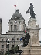 Monumento a Samuel de Champlain en Quebec
