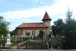 Ortodoks kyrkje i landsbyen Moara Domnească i Găneasa
