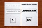 Miniatura per Referèndum sobre la Constitució Europea a Espanya de 2005