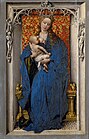 Rogier van der Weyden, Vierge à l'Enfant, vers 1430, 18,8 × 12,1 cm, Vienne, Musée d'histoire de l'art de Vienne.