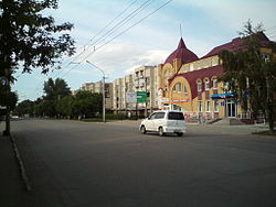 Lenina Avenue in Rubtsovsk