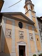 Façade de la chapelle des Pénitents Blancs.