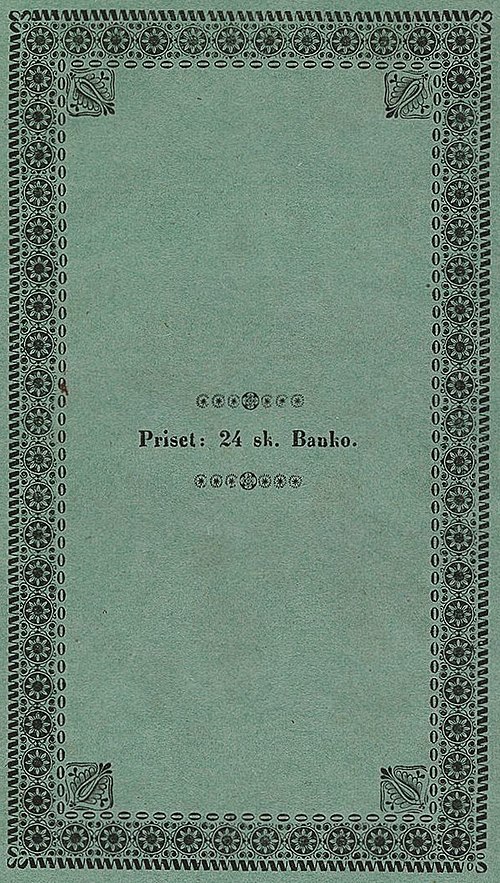 Priset: 24 sk. Banko.