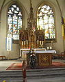 Historische Kirchenausstattung Kath. Pfarrkirche St. Petrus u. Paulus Scharmede