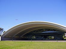 Photographie du hangar.