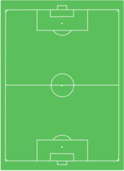 Vertical Soccer field template