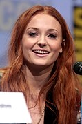 Sophie Turner kòm Sansa Stark.