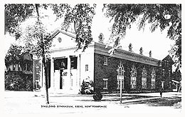 Rhodes Hall, Keene State College, Keene, New Hampshire, 1927–28.