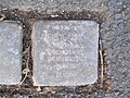 der Stolperstein für Auguste Kann