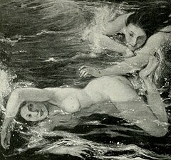 צ'ארלס שאנון, המרדף - עירום שחייה (1922)