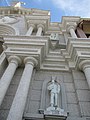 A statue at the cathedral