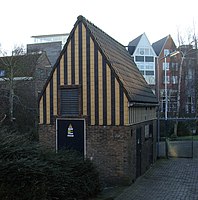 Transformatorhuisje in Enkhuizen, ca. 1918