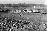 Treinramp bij Schiedam; 4 mei 1976.