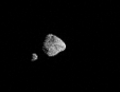 Dinkinesh und sein Mond, aufgenommen von der Raumsonde Lucy am 1. November 2023