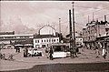 Uusi Wiklundin tavaratalo vuonna 1959, kulman liiketaloa ei ole vielä purettu. Kuvassa oikealla näkyy myös Hamburger Börs.