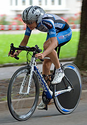 Ulrike Schwalbe bei der Internationalen Thüringen-Rundfahrt der Frauen 2012