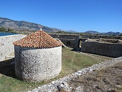 Vue intérieure du château.