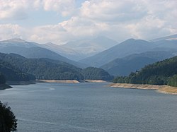 Vidraru lake, northern Argeş County