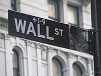 Wall Street Sign.