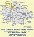 Obszar Warszawski AK, Podokręg Północny, Insp. Ciechanów