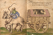 Huifkar voor keizerlijke bagage, 1530