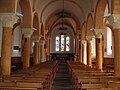 Nef de l'église Saint-Barthélemy de Giat.